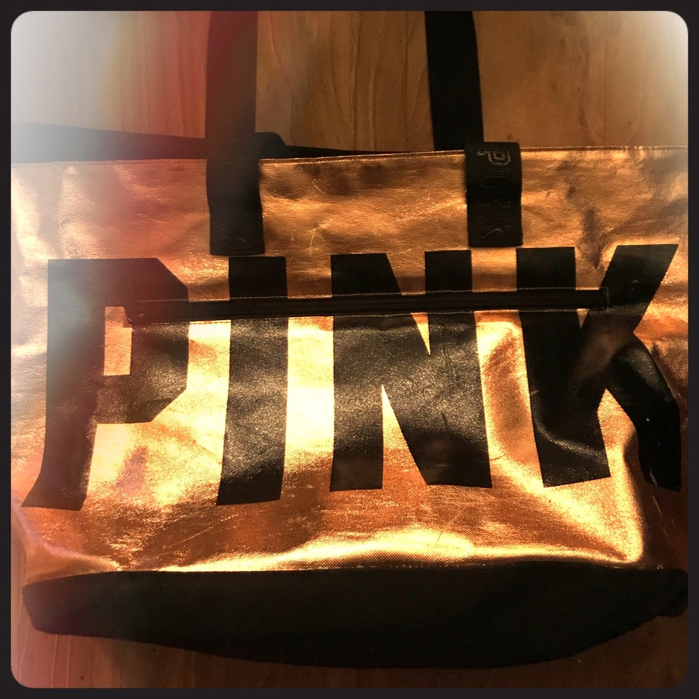 Pink gym bag